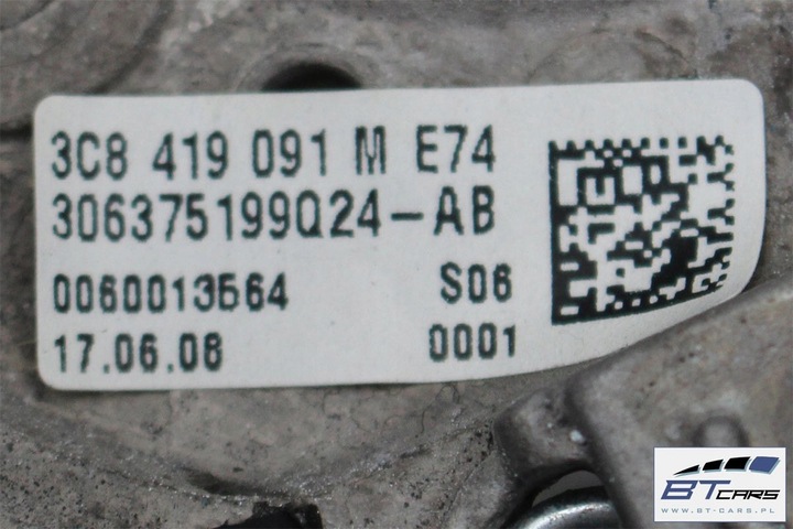 фото №8, Vw passat cc кермо + передачі 3c8419091m 3c8419091ak 3c8419091bf 3c841909