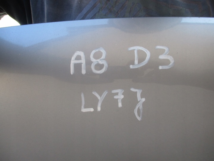 фото №5, Капот кришка двигуна audi a8 d3 рестайлінг ly7j