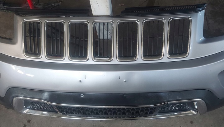 фото №9, Jeep grand cherokee wk2 14-16r бампер перед комплектний psc