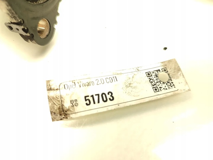 фото №7, Opel vivaro шланг / труба радіатор вихлопних газів egr 2.0 cdti дизель 8200626222