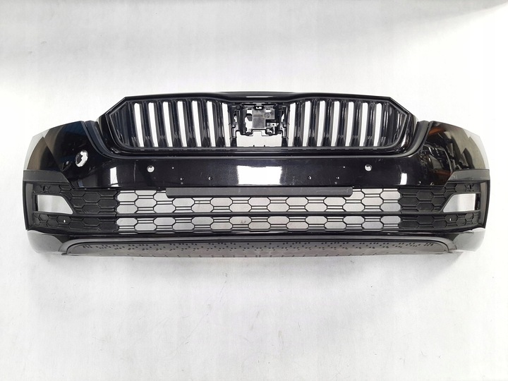 фото №1, Skoda octavia 4 бампер переднє чорний 4 x pdc 5e3807221 5e3853677