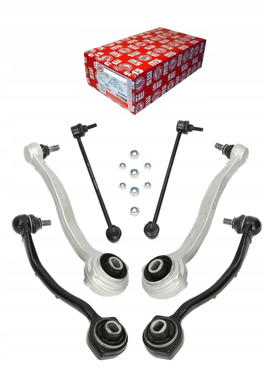 фото №16, Комплект набір важелів перед mercedes c w203 , clk c209 , clc cl203