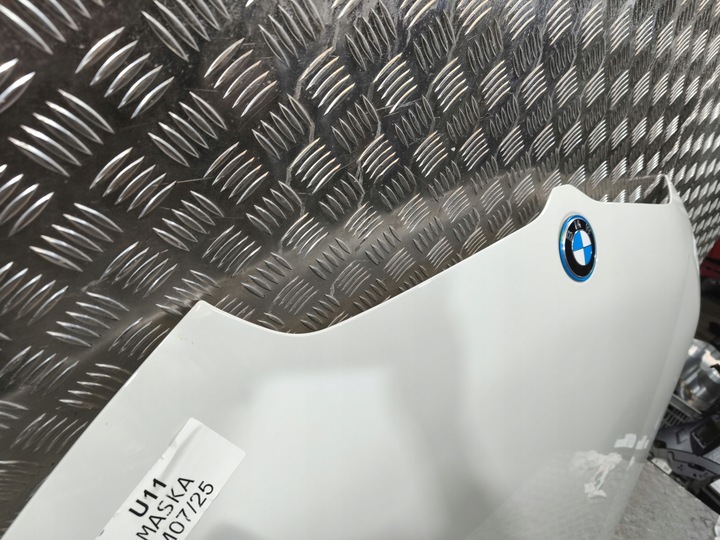 фото №6, Bmw u11 x1 капот кришка двигуна біла