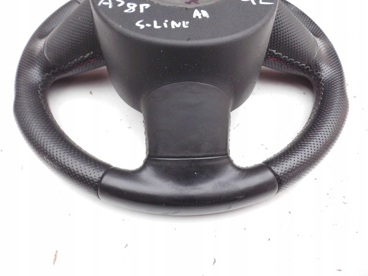 фото №12, Руль audi a3 8p s line 3-ram кожа мульти
