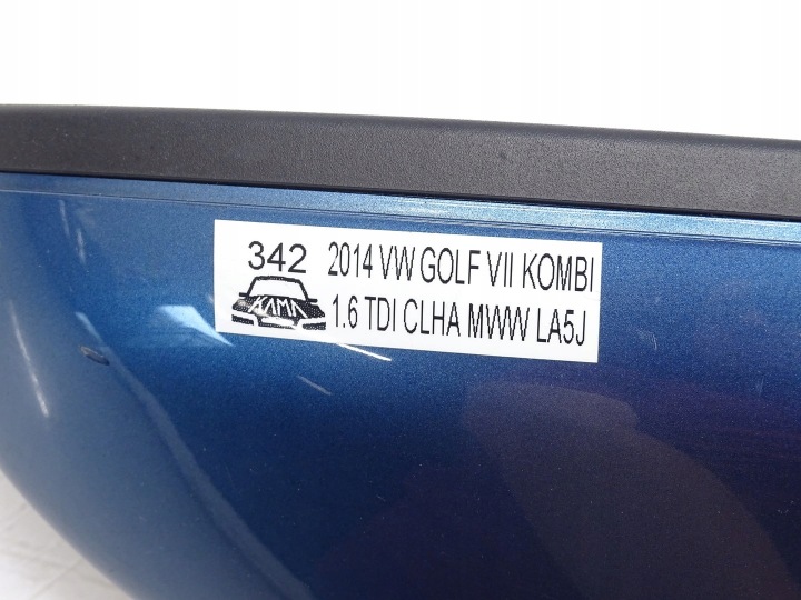 фото №9, Дзеркало праве праве перед передні vw golf vii 7 mk7 універсал la5j 6 pin 14r