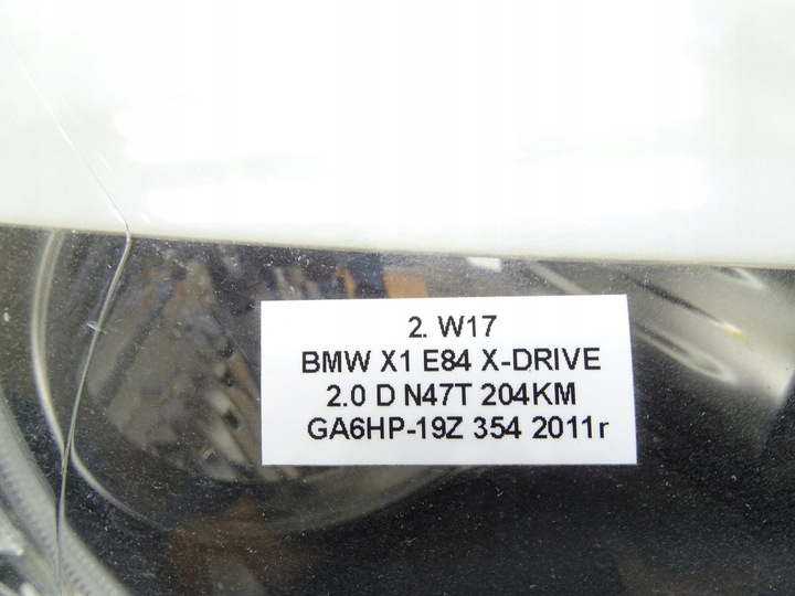 фото №11, Лампа фара права праві перед передня bmw x1 e84 2990004
