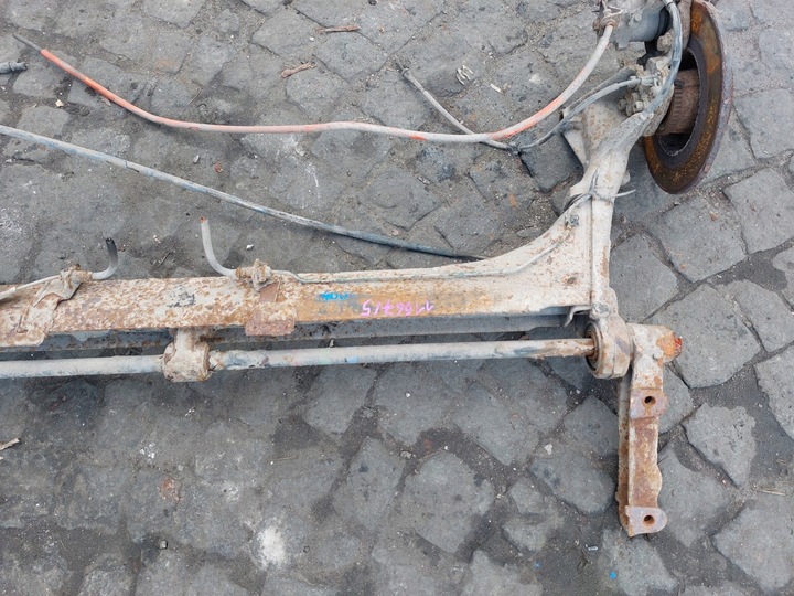 фото №9, Балка задняя ось зад renault scenic i 1997-2001 диски abs