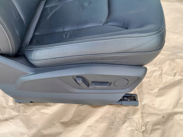 фото №13, Audi q8 4m сиденья диван подлокотник кожа управление з підігрівом usa