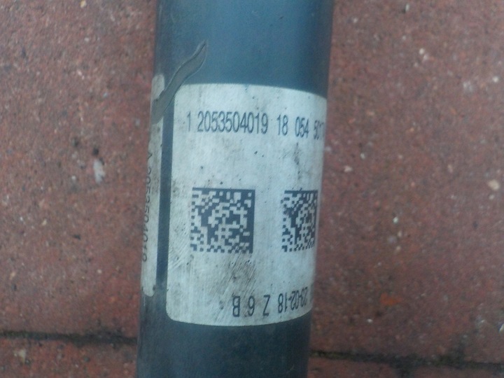 фото №8, Mercedes w205 полуось полуось зад задняя 2053504019