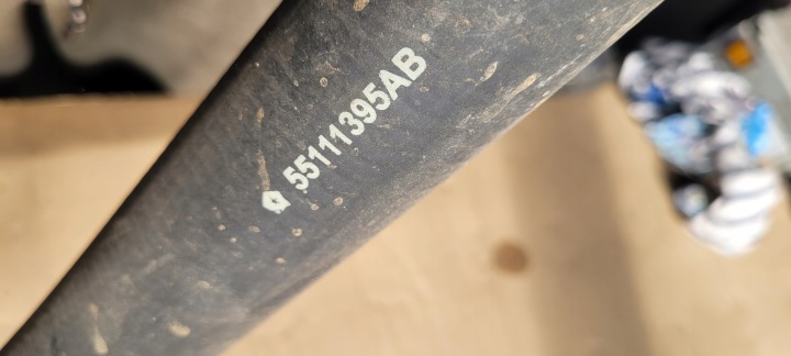 фото №6, Jeep wrangler jk трубка  трубка шланг основний  3.6 l 55111395ab