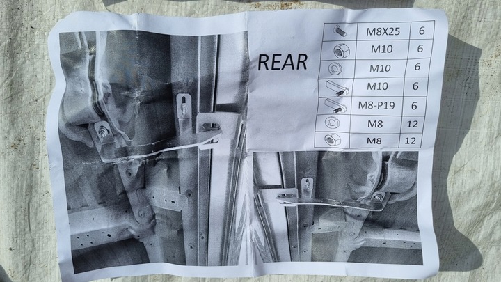 фото №14, Fiat ducato jumper boxer 08- l3 315cm градуси обладнання трубами нове комплект