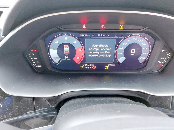 фото №11, Audi q3 83a 3f 19r. спидометр манометр виртуальный lcd 83a920700b
