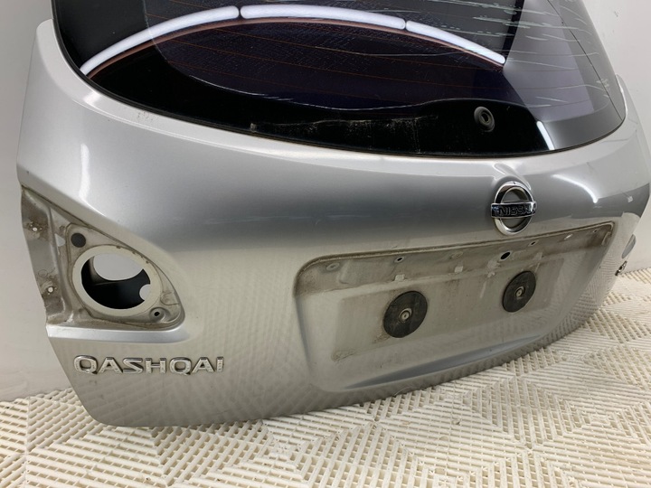 фото №3, Крышка зад nissan qashqai j10 crossover 06-14 серебряный жемчуг металлик