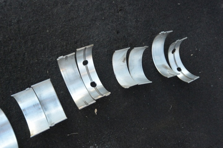 фото №13, Nissan patrol y61 zd30 3.0 wał колінчастий вкладиші номінал комплект 110tkm bdb