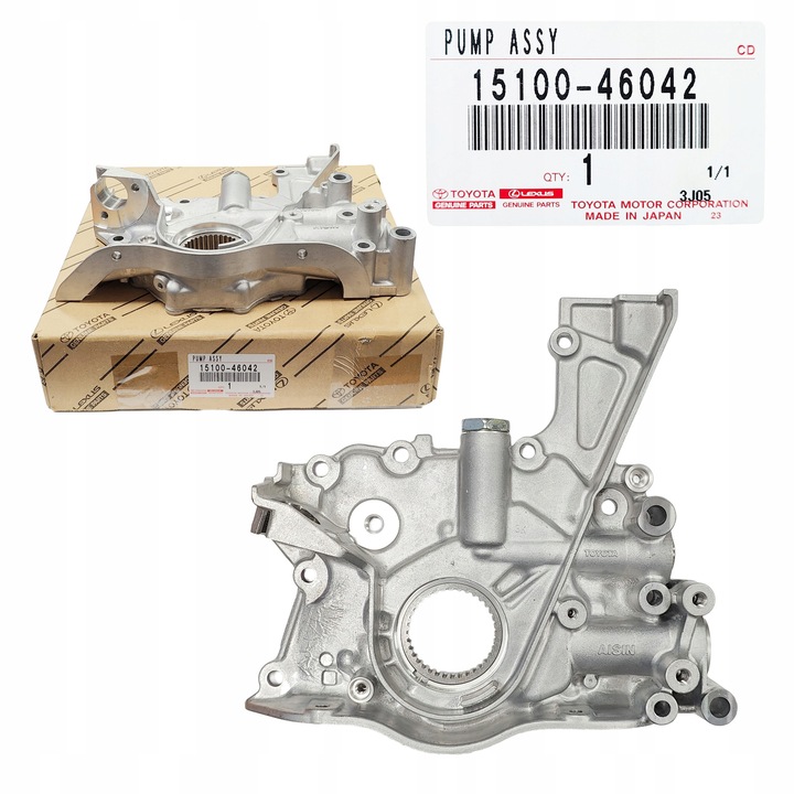 фото №1, Насос масла масляна lexus gs300 sc300 toyota supra 2jz-ge non vvt-i oem