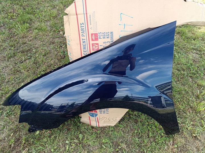 фото №1, Крило лівий mitsubishi outlander cwo рік випуску 09-12 колір d14