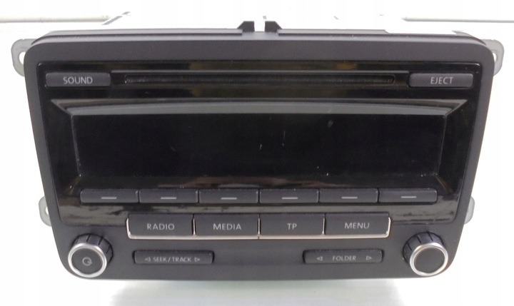 фото №1, Vw polo v 6r 13 r радіопрогравач cd