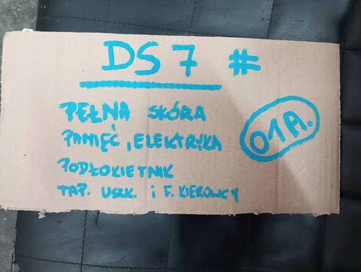 фото №11, Сиденья обивка кожа citroen ds7 ds 7