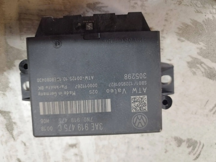 фото №1, Модуль парктроник pdc vw passat b7 3ae919475c