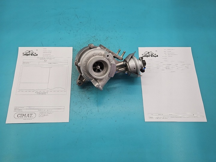 фото №1, Турбонагнетатель восстановленная citroen c5 i 9654919580 hjm04227f 2.0 hdi 136km