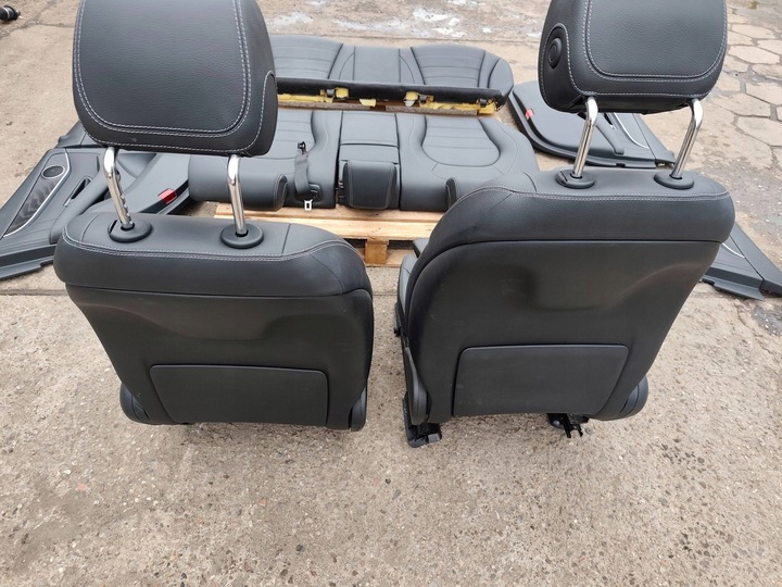 фото №11, Mercedes x253 glc шкіра сидіння диван обшивки uk