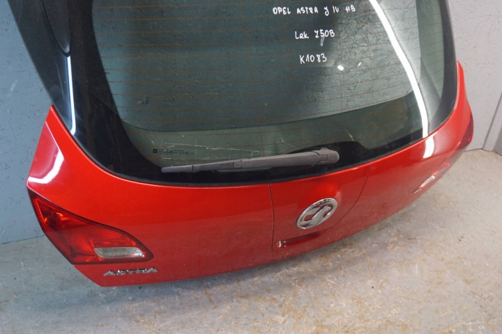 фото №13, Крышка багажника зад opel astra j iv hb 5d z50b k1083