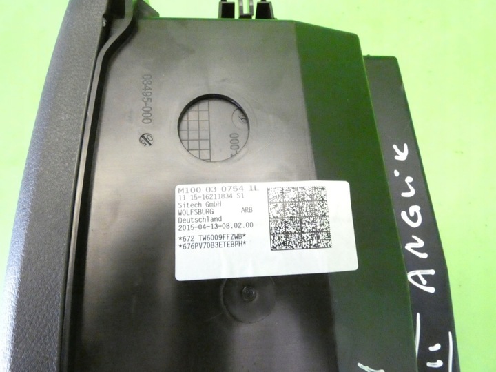 фото №8, Выдвижной ящик бардачок pod сиденье левый 5g0882599a vw golf vii gti 12-16