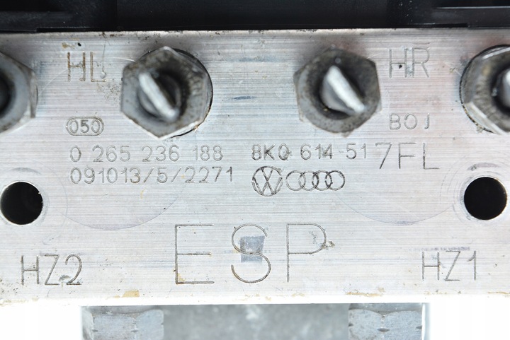 фото №8, Насос abs audi a4 b8 0265951170 8k0614517fl 8k0907379ca 0265236188