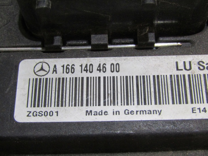 фото №8, Блок управления двигателя mercedes w168 1.4 1661500179 a1661500179