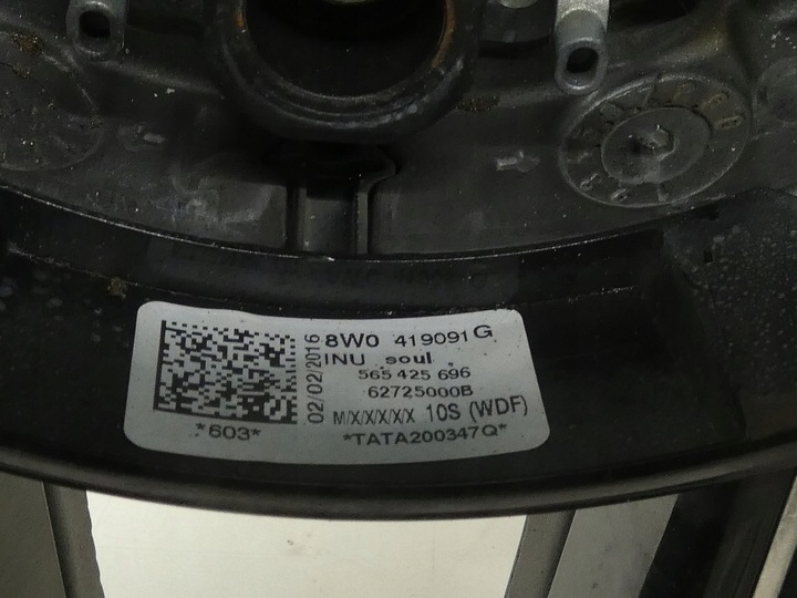 фото №9, Кермо шкіра шкіряний мультифункція audi a5 5f a4 b9 8w 8w0419091g