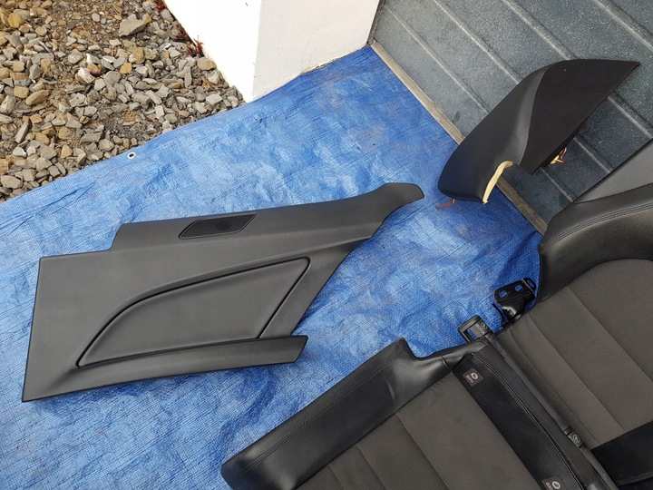 фото №15, Mercedes w207 c207 купе сидіння диван обшивки комплект напівшкіра