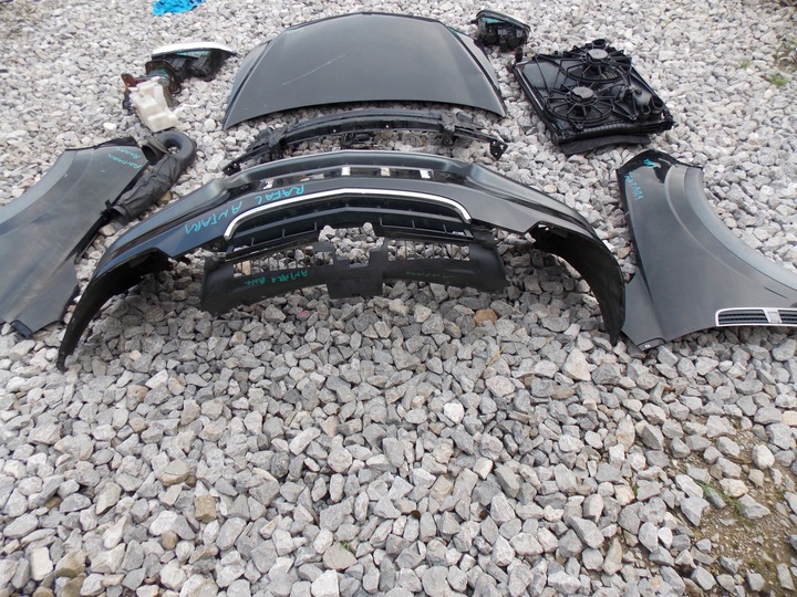 фото №7, Бампер капот перед kpl крыло opel antara 19u комплект