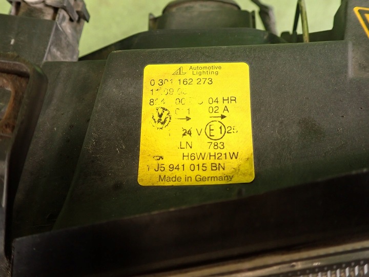 фото №13, Фара правий лівий лампа комплект vw bora 03r ксенон