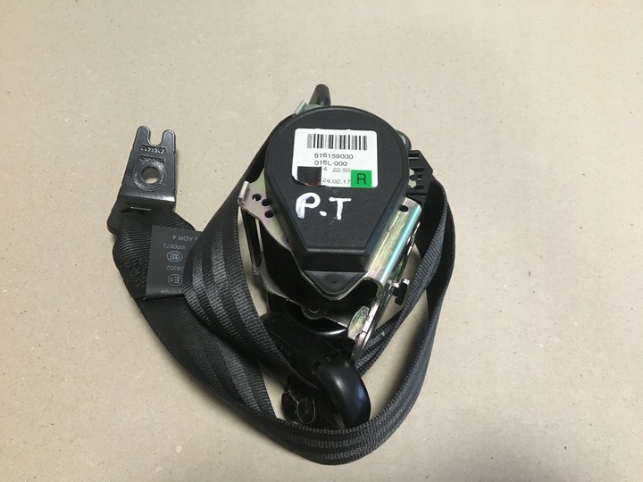 фото №1, Volvo v60 13- pas праві зад задній натягувач 39823323 616159000