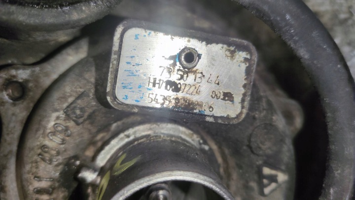 фото №11, Турбокомпрессор opel corsa c meriva a 1.3 cdti 73501344 100% исправная