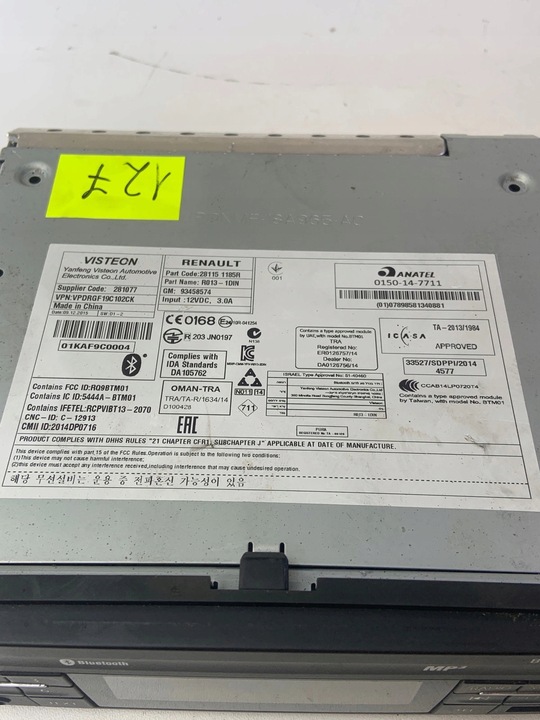 фото №11, Радіо renault master iii movano b nv400