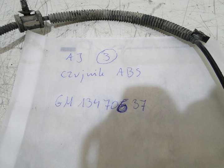 фото №9, Opel astra j iv 1.6cdti датчик abs перед 13470637