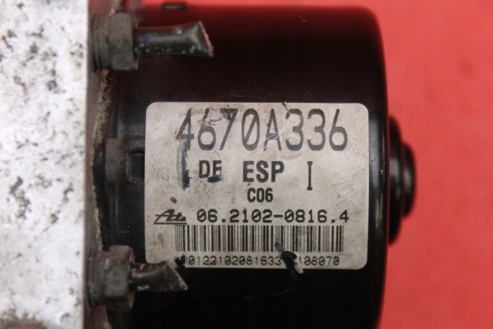 фото №5, Блок керування abs 4670a336 mitsubishi outlander 2 ii 2.0 дизель з прямим уприскуванням 140 km 4x4 05-09