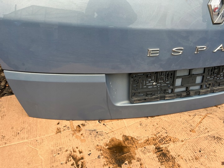 фото №4, Крышка задняя стекло зад renault espace iv 2002-2006 ted47
