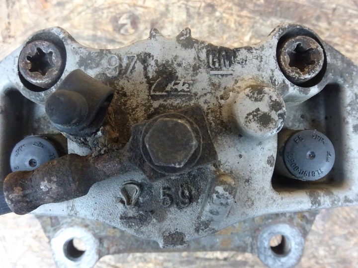 фото №7, Opel vectra c 2.8 v6 turbo затискачі jarzma перед передні ate 315mm комплект