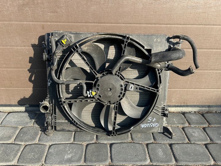 фото №1, Nissan qashqai ii j11 1.5 dci pas переднє радіаторів вентилятор