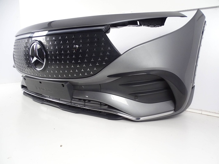 фото №6, Бампер переднее mercedes eqb 243 a243 w243 amg версия 6x pdc + радар + led