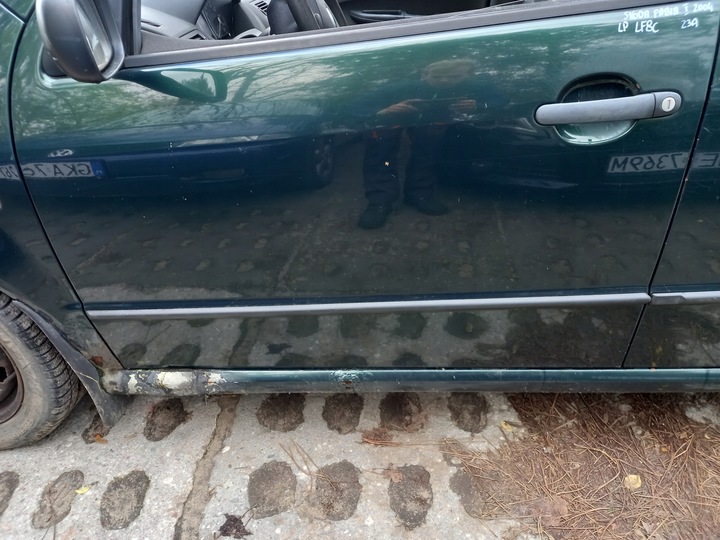 фото №3, Skoda fabia i дверь левый перед левая передние lf8c