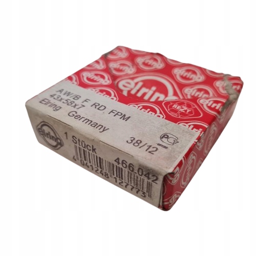 фото №1, Honda accord vii viii 2.0 2.2 сальник вала elring 466.042