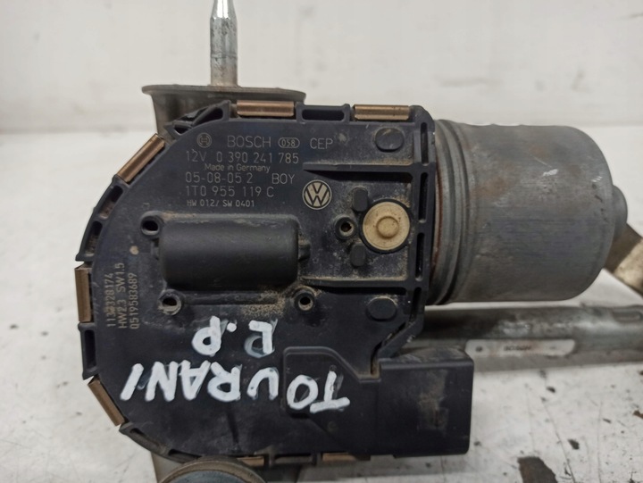 фото №6, Volkswagen touran i 1 механізм двірник лівий перед bosch 3397020665