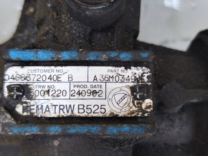 фото №5, Fiat doblo рулевая рейка трансмиссия рулевая 37502380 европа