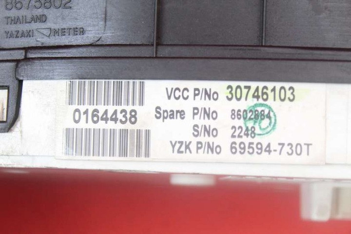 фото №8, Спідометр  прилади eu 8673802 volvo s60 1 i 2.5 t 210 km рестайлінг 04-09