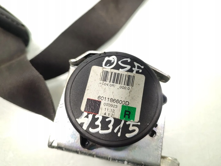 фото №7, Land rover freelander pas безпеки сидіння передньої перед справний