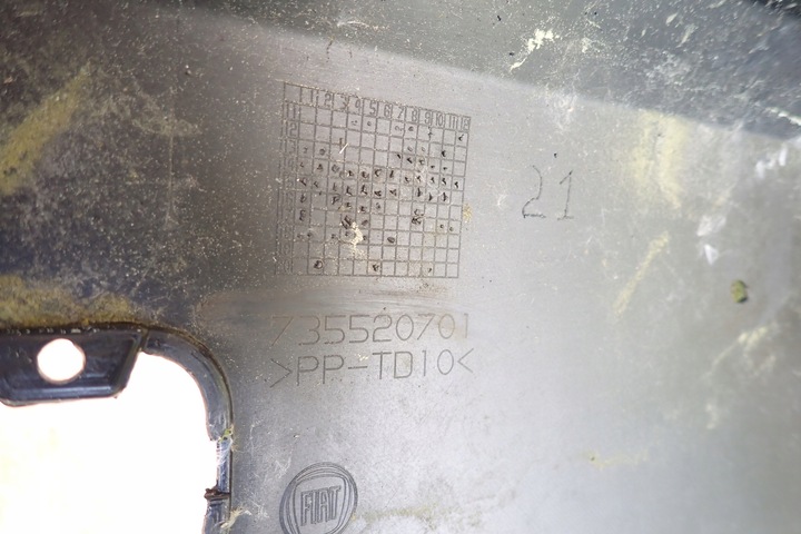 фото №12, Fiat panda iii бампер задний зад 735520701