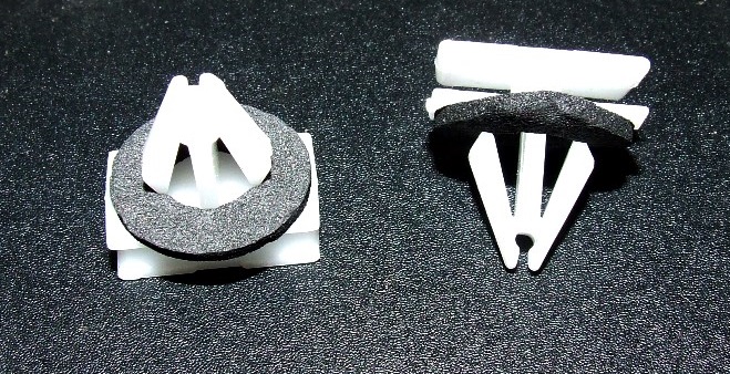 фото №2, Клипса штифт планки порога крыльев подкрылки opel ampera crossland karl mokka